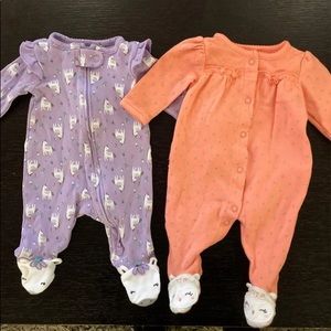 4 newborn girl bundle